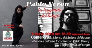 Incontro con PABLO VERON, la leggenda del tango - Avalon Progetto Tango - libreria i Luoghi dell'Anima Pescara